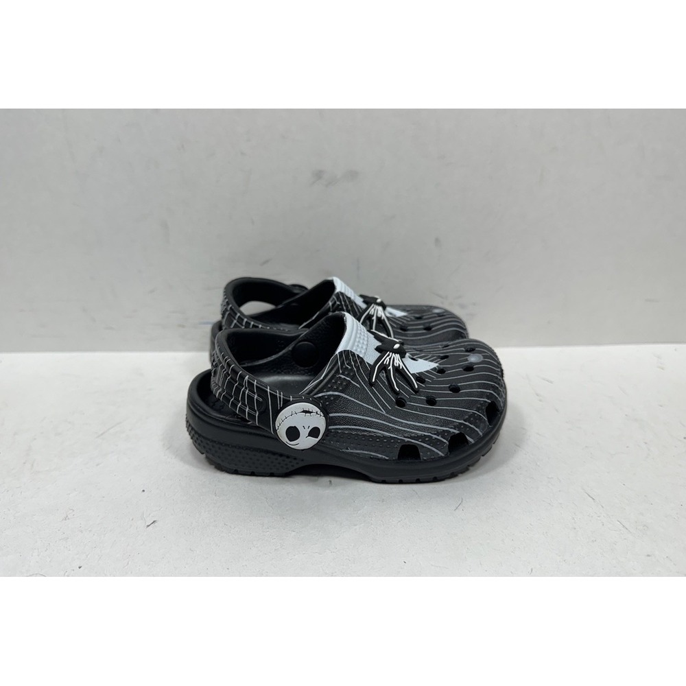 Crocs Toddler 6c Nightmare Before Christmas Jack Skellington Disney Clogs